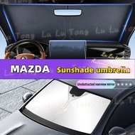 Car Sunshade Sunshade Sunshade for Mazda MAZDA2 MAZDA3 CX5 CX30 CX3 BT-50PRO CX8 MX5 CX9 CX7 CX8 Sun