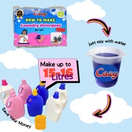 Cozy 4 in 1 sabun dobi DIY KIT (15-16Liter) / laundry detergent DIY KIT