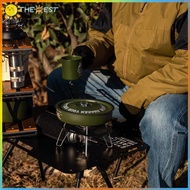 ❉THEBEST❉ Outdoor Camping Cooking Set Camping Cookware Set Camping Pot and Fry Pan Set for Camping H