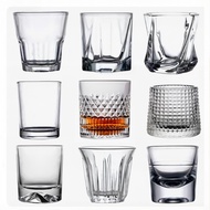 Kaca Wiski Brandy Tequila Whiskey Glass Crystal Cocktail Glass Transparent Glass Water Glass Bar Gla