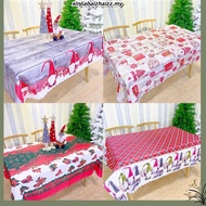 150cm*180cm Christmas Table Cloth Rectangle 6 Seater 8 Seater Rectangle Table Cover Cotton Dust Proo