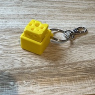 Fidget Clicker Cheese Keychain Toy ASMR