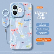 DONGYU | Female-Friendly Shockproof Full-Enclosure Silicone Case With Charm 4-Leaf Clover