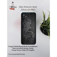 Garskin hp G9 PROADVAN with pcb Motif - Free Custom Motif Via Chat Casing