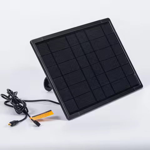 12w Mini Solar Panel Powered 18650 Battery Outdoor Waterproof Charger USB TypeC DC 5V 12V 1A 4G Rout
