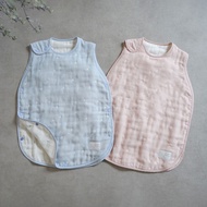 [10mois] Japan-Made Six-Layer Yarn Kick-Proof Vest Toddler Style Cross Star Color Four Seasons Unive