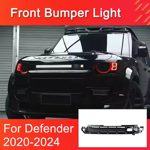 Land Rover Defender 110 Front Grille Lamp for Land Rover Defender 90 110 130 2020-2025 Led Decoratio