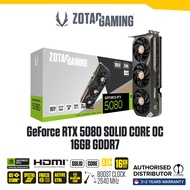 ZOTAC GAMING RTX 5080 SOLID CORE OC 16GB