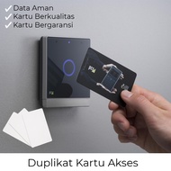 Duplicate Apartment Access Card Lift Attendance Card 125kzh 13.56mhz