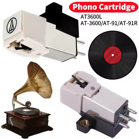 AT3600L Replacement Stylus Turntable Magnetic Cartridge Stylus Diamond Needle Stylus for Audio-Techn