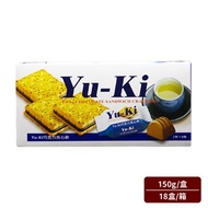 【箱購】YU-KI巧克力風味夾心餅18.7gx8包/盒*18盒/箱