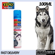 Fido Anti-Bacteria Aerosol Dog Spray 100ML Anti Virus Spray ,Fungal Spray ,Odour Spray ,Dog Wounds S