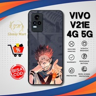 Latest Vivo V21E 4G 5G Case Jujutsu Hardcase Softcase Glossy Casing Vivo V21E