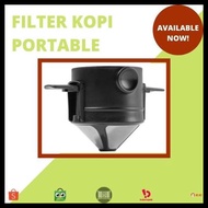 V60 Portable Stainless Dripper | Coffee Dripper Filter Amk 403