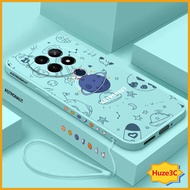 Casing Realme 12X 5G Realme 12 5G 12+ 5G 12Pro+ 5G Soft Case Astronaut Case SS