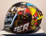 หมวกกันน็อค RD Random Air Force 1 BT หมวกใบใหญ่ มีแว่น 2 ชั้น พร้อมชิวปรอทกันแดด สวยจบในฟังชั่นเดียว