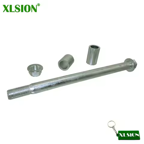 15mm Drilled Front Wheel Axle For Chinese 50cc 70 90 110 125 140 150 160 170 180 190 cc Pit Dirt Bik