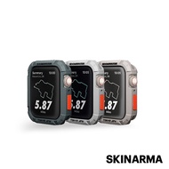 Skinarma日本潮牌 Apple Watch 44/45mm Kurono全方位防撞錶殼灰棕