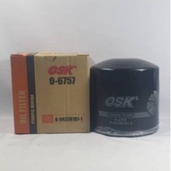 ISUZU NPR PRO NPR66 HICOM 4.3 OIL FILTER O-6757 MTB150 MTB170 O-6747 PERKASA NPR70 NPR72 8-943381811