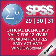 【OFFICIAL KEY】IBM SPSS 29 30 31 | Lifetime 12Y Valid | Statistics Software | Windows / macOS