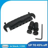 Adjustable Guitar Bridge for LP Style Electric Guitar Parts Black