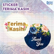 54pcs vinyl stickers thank you