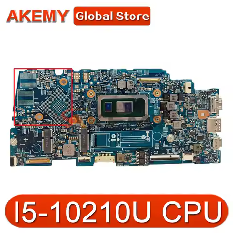 For Dell Vostro 5300 Laptop Motherboard 19773-1 i7-10510U RAM 8G MX330 2G 0X4C7V 00HTT8 0XHCN2 Mainb