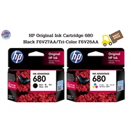 HP 680 Black Original ink Advantage cartridge / HP 680 Color Original Ink Advantage Cartridge