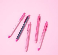 Miniso Barbie pen中性黑色水筆0.5全新