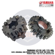 YAMAHA LC135 4S 135LC 100% ORIGINAL 3RD PINION GEAR 17T GEAR 3RD WHEEL 23T 1S9-E7131-00 1S9-E7231-00