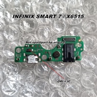 Infinix SMART 7 / X6515 CAS CONNECTOR BOARD ORI NEW 1:1