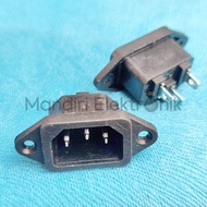 Magicom Socket 3-Prong Computer Socket 3-Pin AC Power Socket 3 Pin Socket