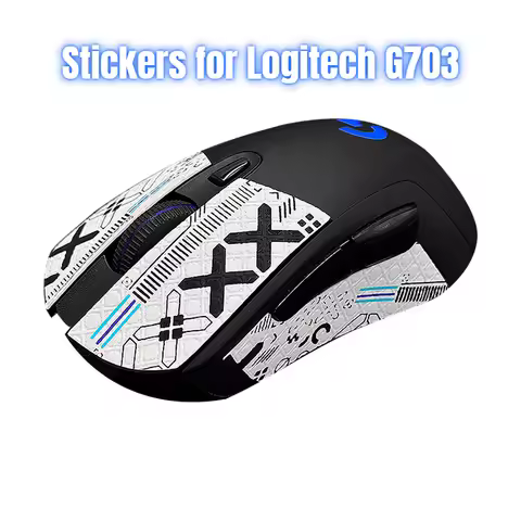 Mouse Grip Tape Skate Handmade Sticker Non Slip Lizard Skin Suck Sweat for Logitech G703/403/603 Wir