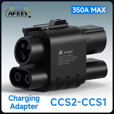 AFEEV CCS2 to CCS1 EV Charging Adapter 350A 350kW DC 1000V Fast Charger Adapter DC+AC Electric Vehic