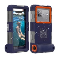 (2nd Gen) Universal Phone Waterproof Case for Most of Samsung Galaxy and iPhone Series, 66ft Underwa