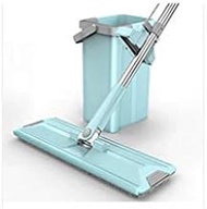 Rotating Mop, 360 Rotating Sweep Free Hand Wash with Bucket Mop for Home Store Cleaning Flat Mop Anniversary