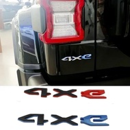 ABS Car Side Body Rear Tail Trunk Sticker for Jeep 4XE Logo Badge Grand Cherokee Wrangler Renegade C