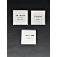 LABEL STIKER BOTOL REFILL WATERPROOF / LABEL STIKER DESIGN MINIMALIST UNTUK BOTOL BODY WASH REFILL A