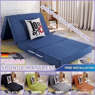Foldable Mattress Folding Mattress Foldable Bed Rollaway Bed/sofa Multifunctional Folding Bed High Density Sponge Bed