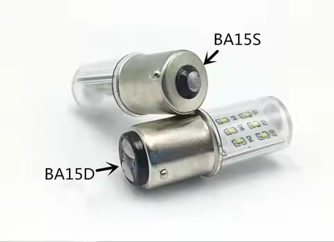220V 24V 12V B15 Signal indicator BA15S Single contact BA15S 24V Double contact BA15D 110V Machine a