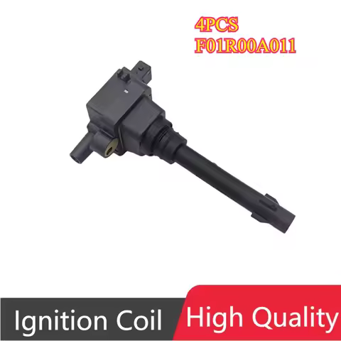 4Pcs F01R00A011 483QB3705100 0221500802 Ignition Coil For BYD F3 F6 G3 G6 L3 M6 S6 1.8 2.0 BYD483QA 