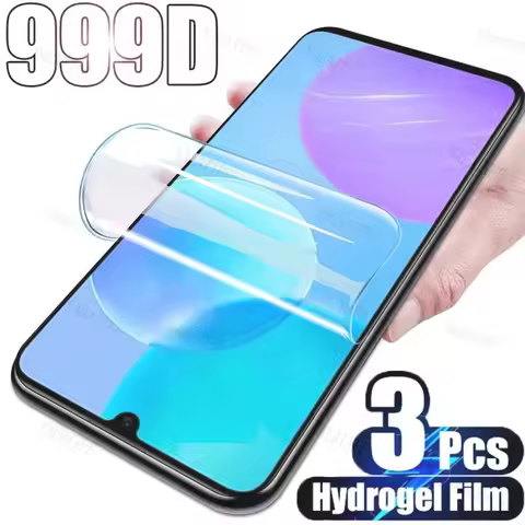 3PC Transparent Hydrogel Film On Honor 10 20 30 10 Lite 20 Pro 30 Lite Hydrogel Film For Honor 9 9X 
