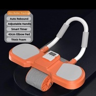 MCFIT Premium Adjustable Upgraded Elbow Abs Roller Professional Wide Ab Wheel Plank Roller Elbow Sup