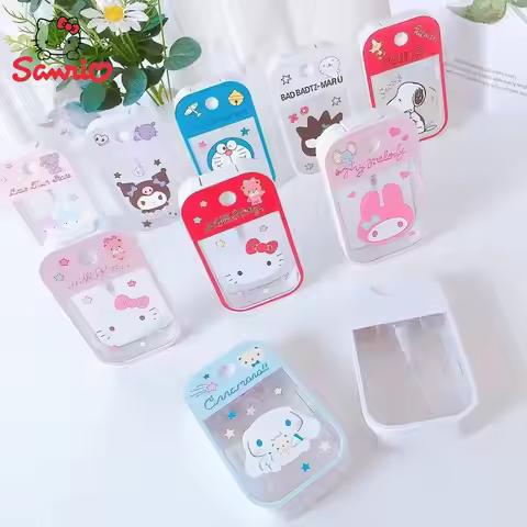 Anime Sanrio Hello Kitty Travel Bottle Refillable Melody Kuromi Alcohol Bottle Cinnamoroll Cartoon S