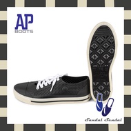 Sepatu AP STAR Hitam Putih - Sepatu Kets By AP Boots