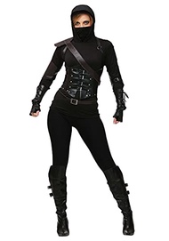 Ninja Assassin Costume for Women Women's Ninja Costume Set