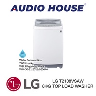 LG T2108VSAW 8 KG TOP LOAD WASHER **2 YEAR LG WARRANTY***