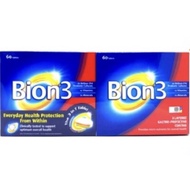 Bion 3 Probiotic Multivitamins Minerals ( stock clearance) 60’s / 60’s+60’s exp 26Jan 2023