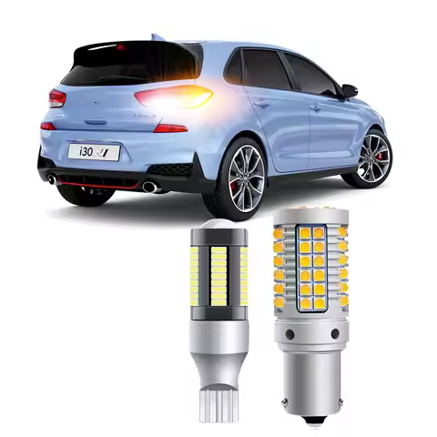 For HYUNDAI I30N I30 N Hatchback Fastback Sedan 2018-2025 LED Car Exterior Rear Turn Signal Backup B
