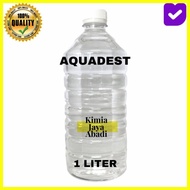 Aquadest / Akuades / Aquades / Air Suling Murni / Air Aki 1 liter